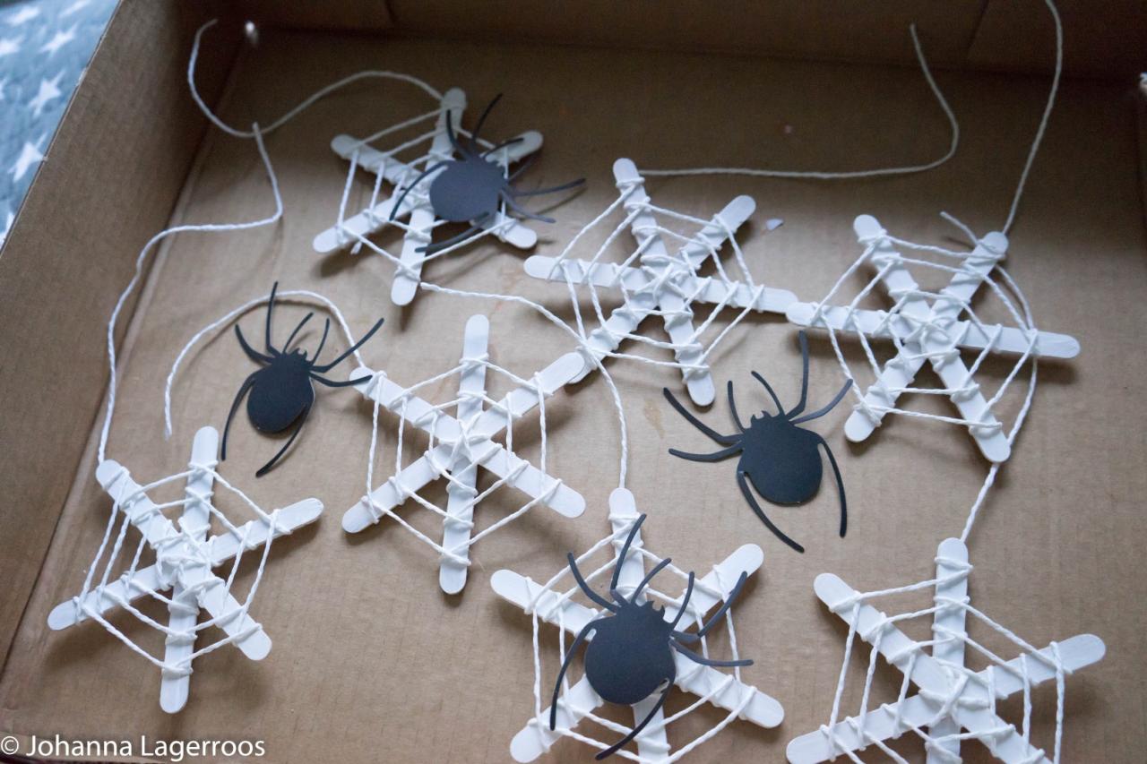 Diy spider web