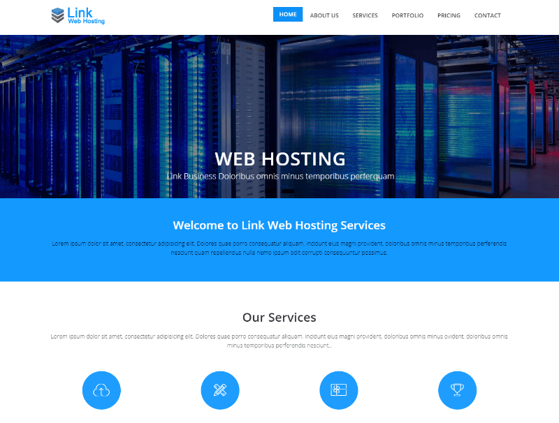 Host html website