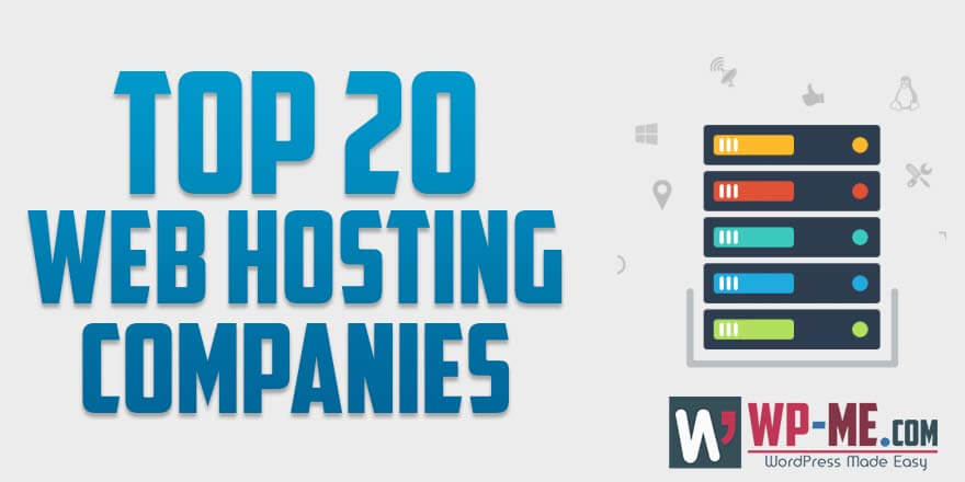 List of web hosting companies