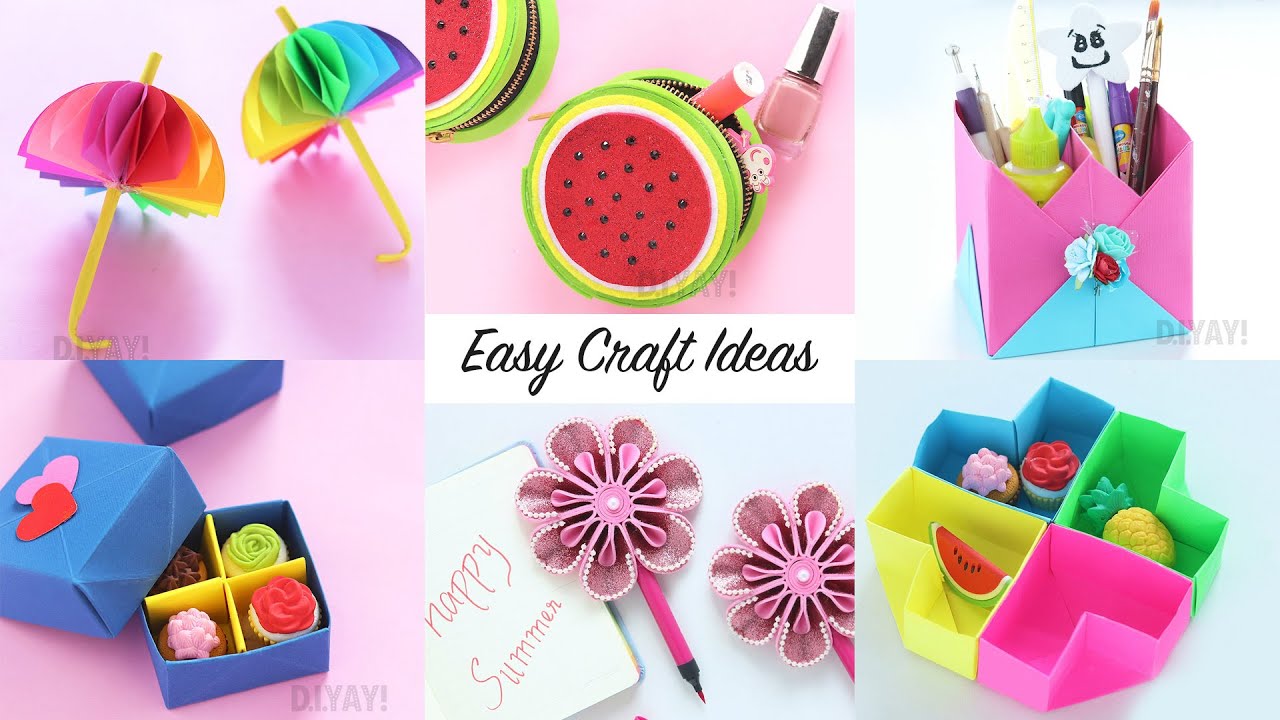 Simple craft ideas