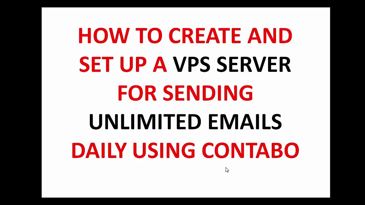 Contabo vps server