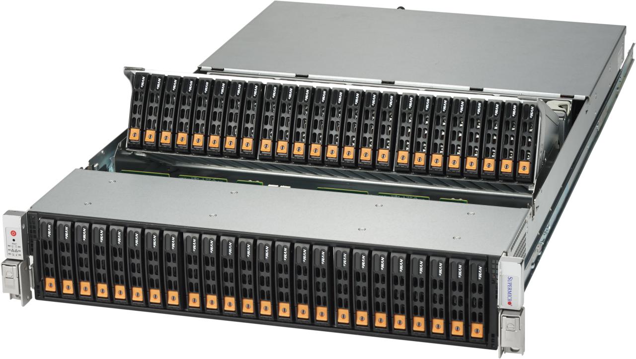 Supermicro server rackmount 2u superstorage sys